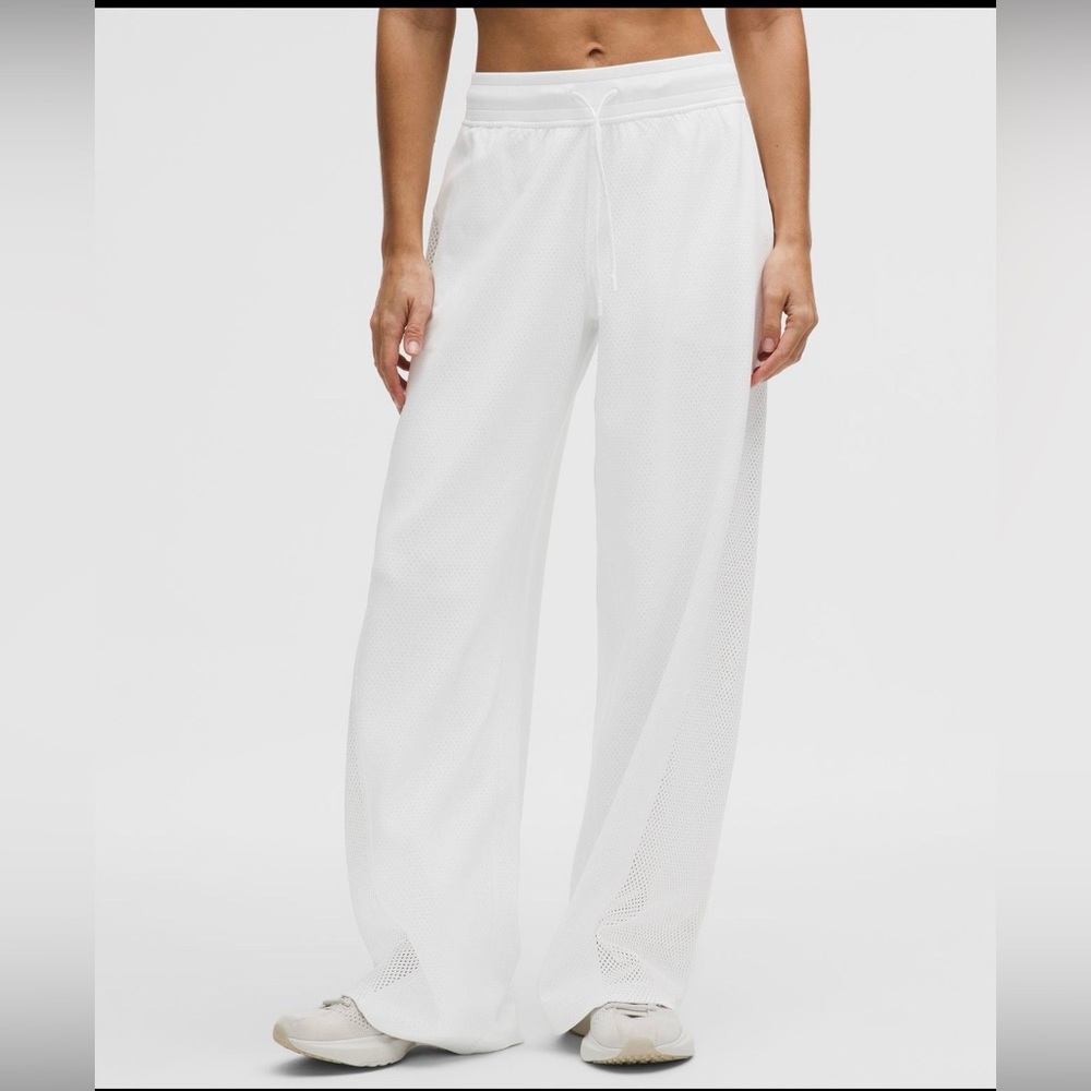 NWT Lululemon engineered knit mesh tennis track pant XS